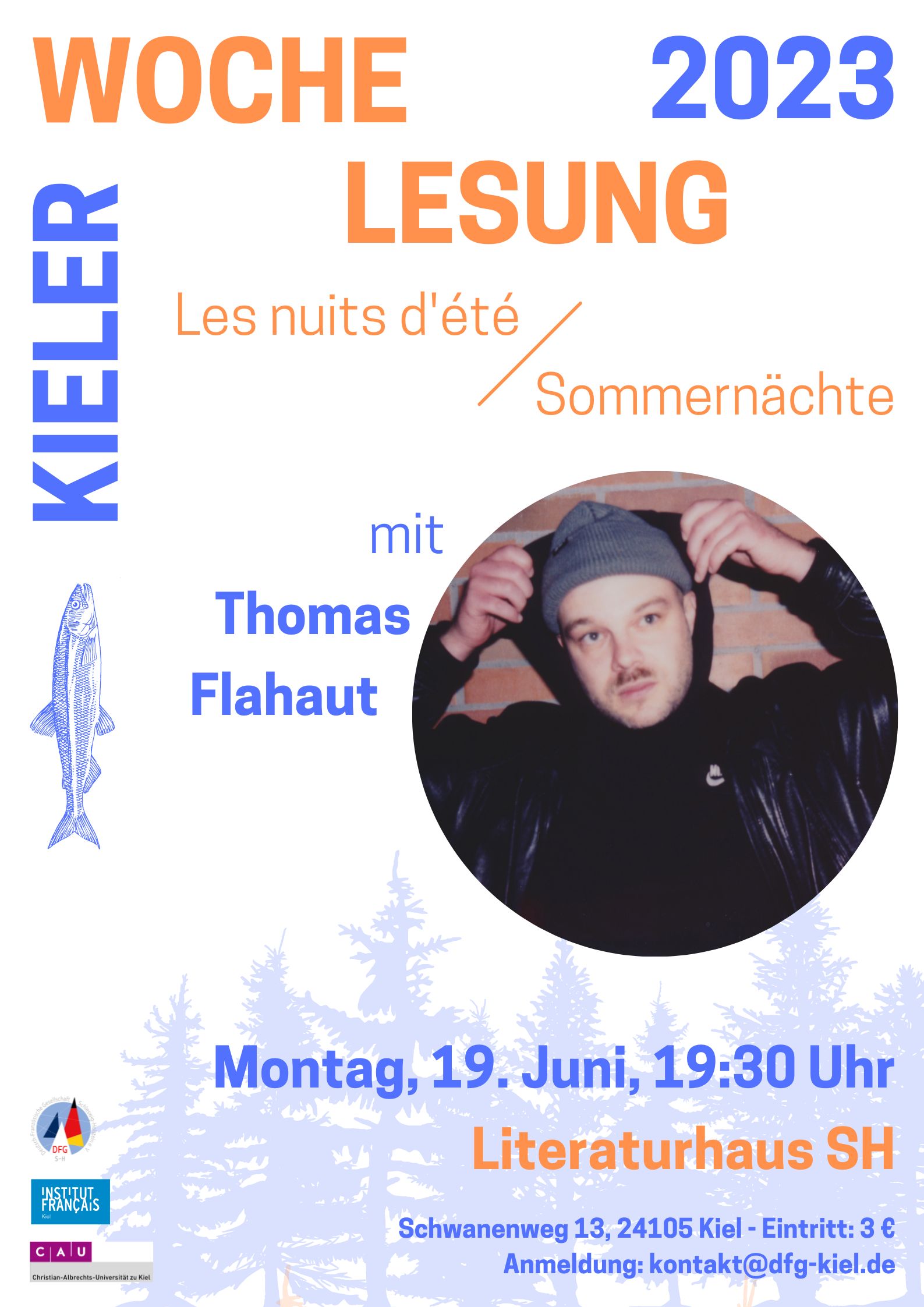 Kieler Woche Lesung: Thomas Flahaut - Les nuits d'été
