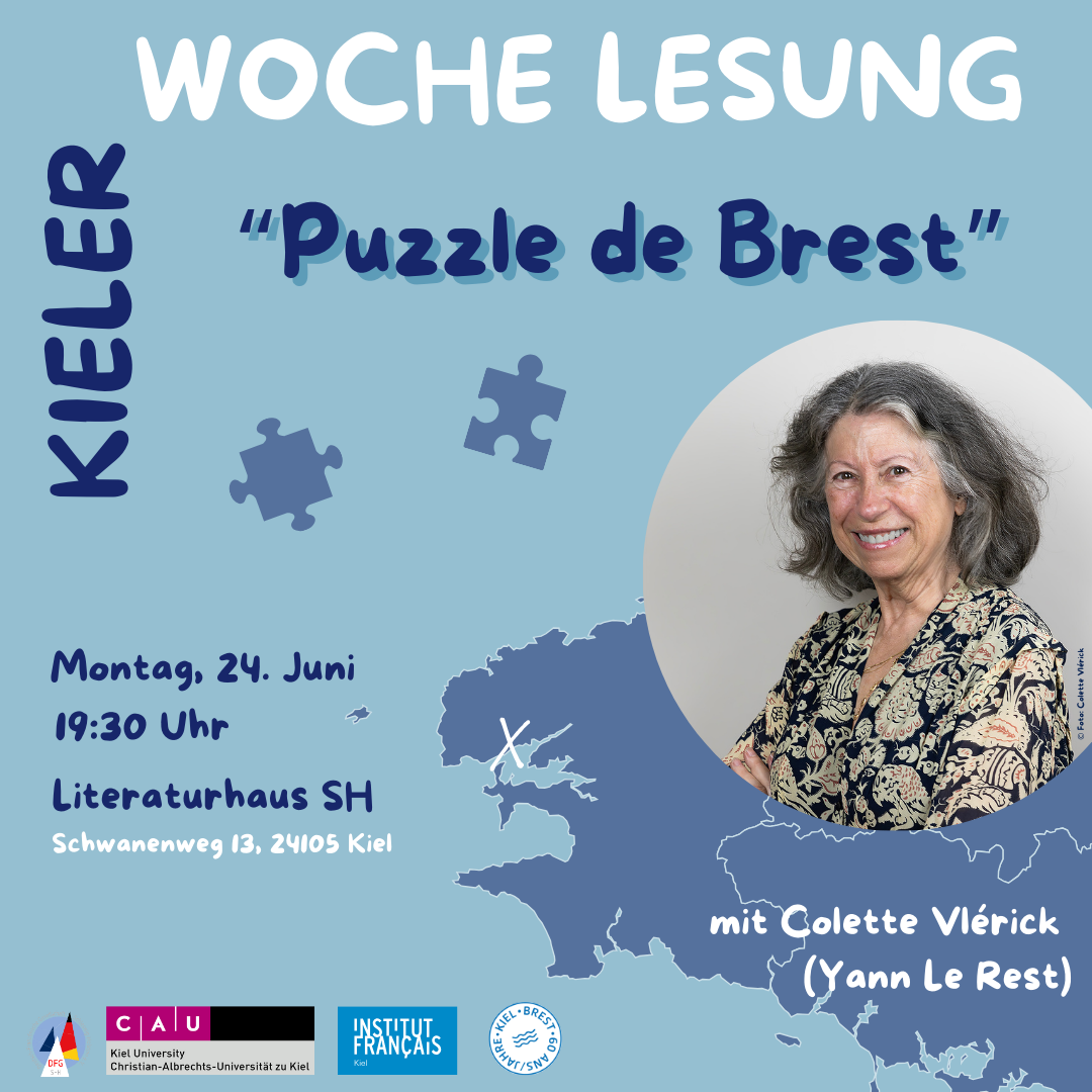 Kieler Woche Lesung: Puzzle de Brest - Colette Vlérick (Yann Le Rest)