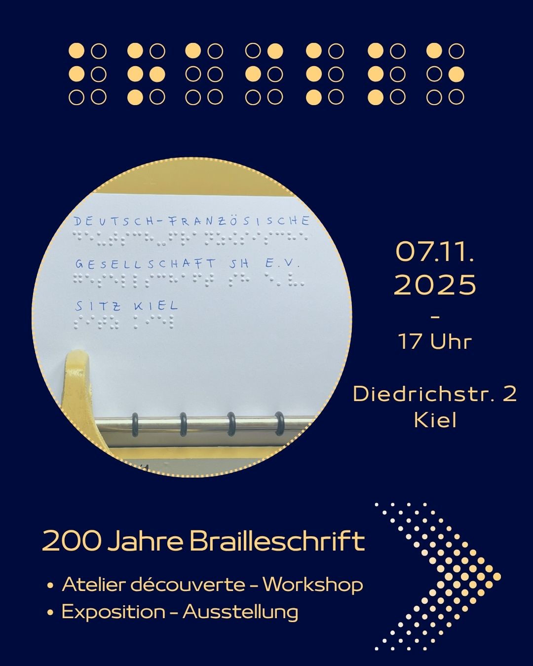 Atelier Braille - 200 Jahre Blindenschrift