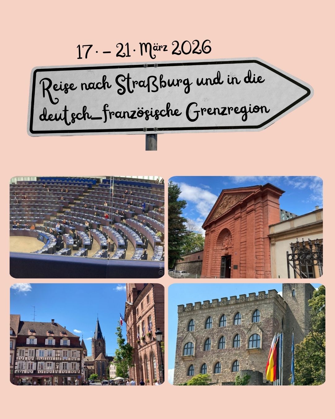 Online-Info-Abend: Mitgliederreise nach Straßburg/ in die deutsch-französische Grenzregion