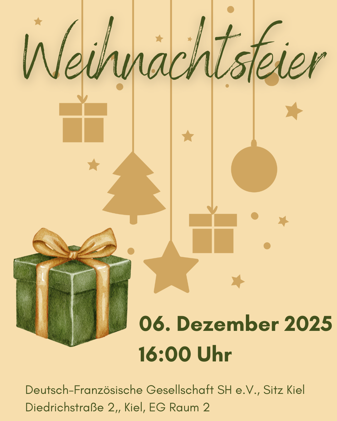 Weihnachtsfeier : Chantons Noël !